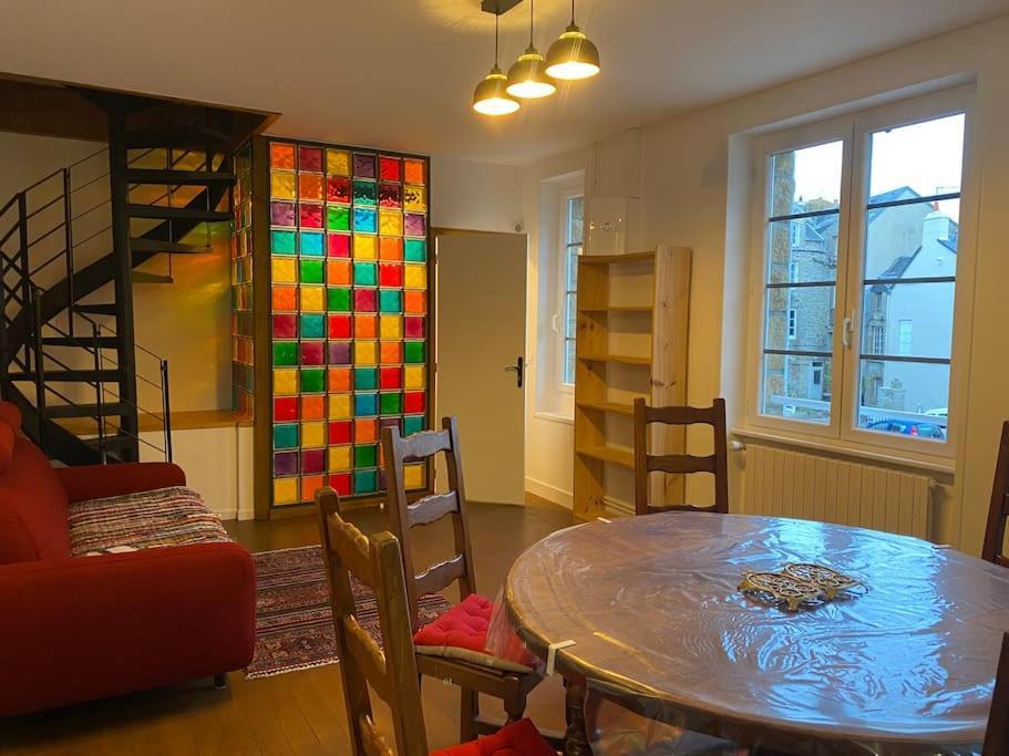 Maison Du Cap Lihou, Duplex Au 1Er Et 2Eme Etage Mansarde, Quartier Historique, Гранвил Екстериор снимка